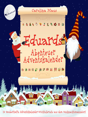 cover image of Eduards Abenteuer-Adventskalender